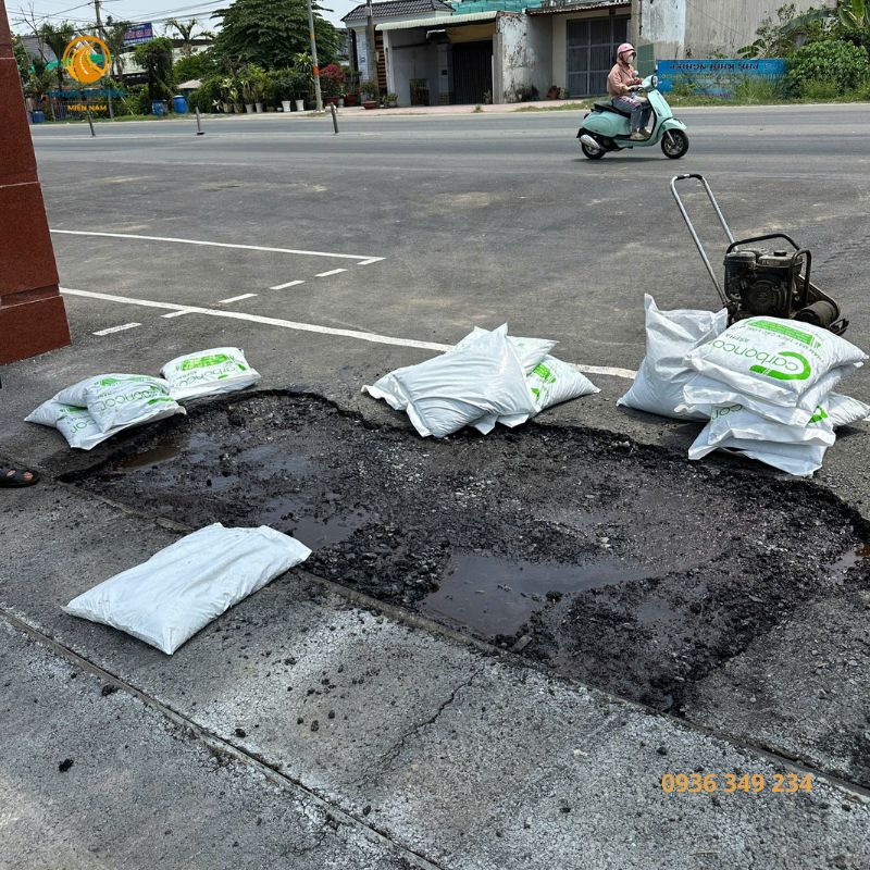 Bê tông nhựa nguội Asphalt 25kg