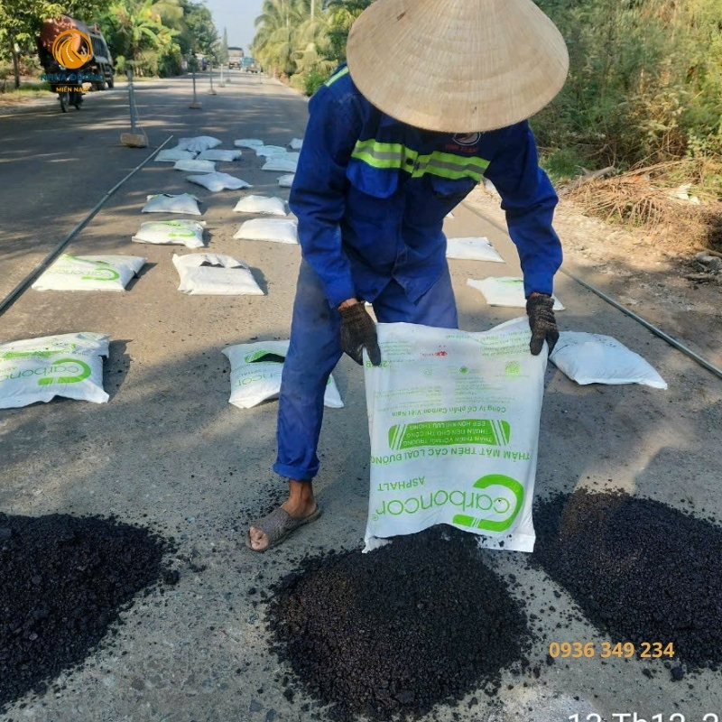 Bê tông nhựa nguội Asphalt 25kg